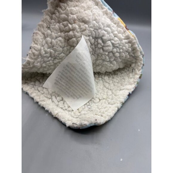 Petite L'amour Elephant Plush Lovey Security Blanket Sherpa - Picture 4 of 5